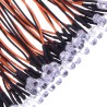 LED fascio di luce 5mm, 9-12V, pre-cablato