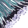 LED fascio di luce 5mm, 9-12V, pre-cablato