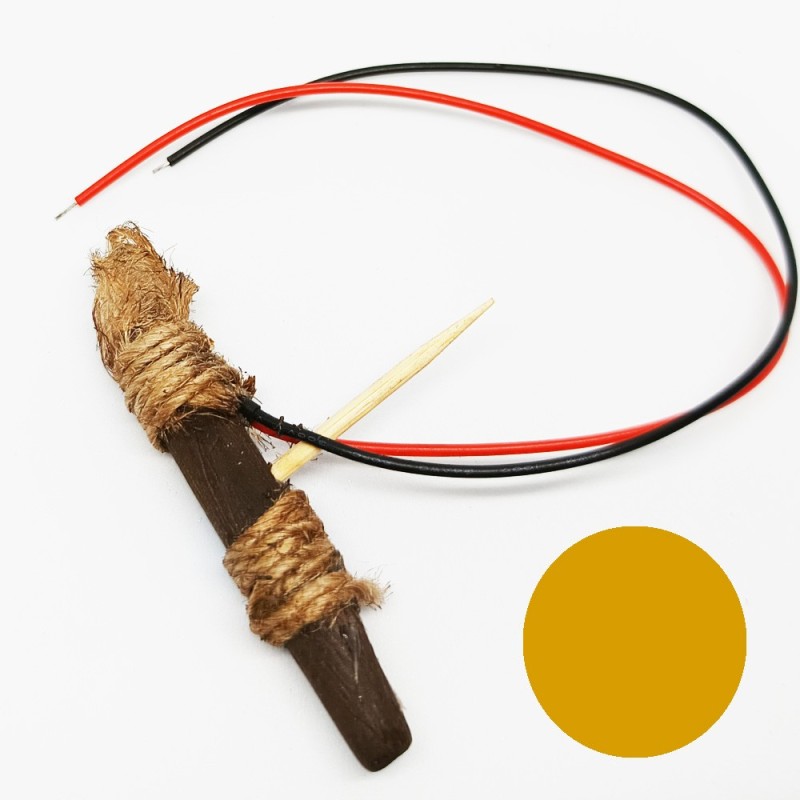 Antorcha hecha a mano, 9-12V, 5cm