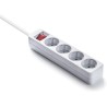 Regleta 4 enchufes con interruptor