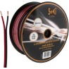 Cable 2 x 0,50 mm2 – 100 m – rojo y negro