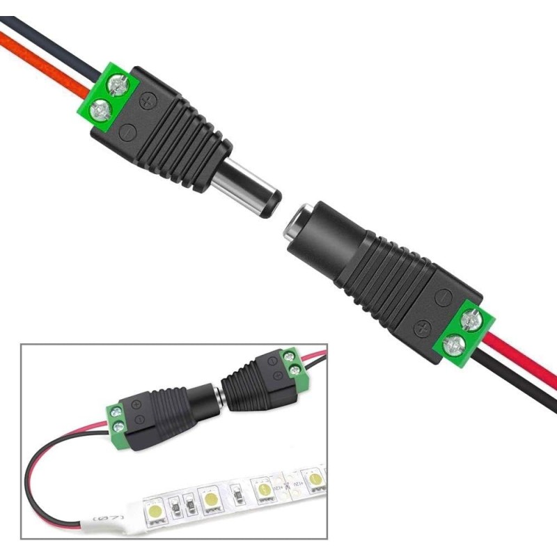 Conector jack DC MACHO
