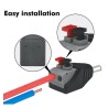 Conector jack DC rápido MACHO