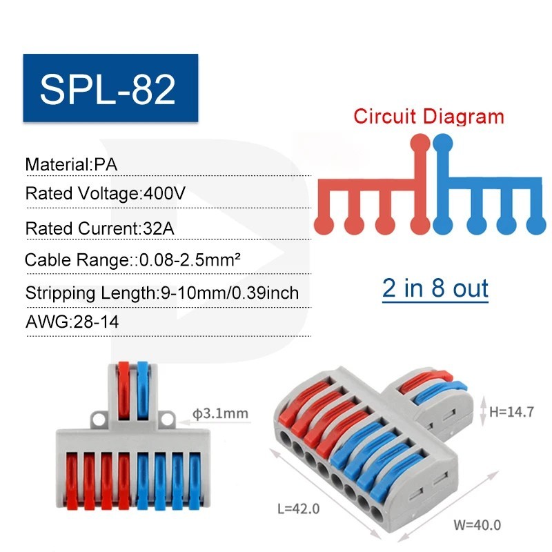 Conector Rápido y Múltiple SPL-82