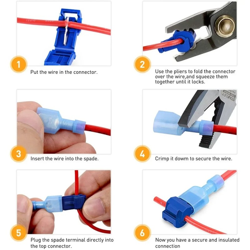 Conector rápido en T