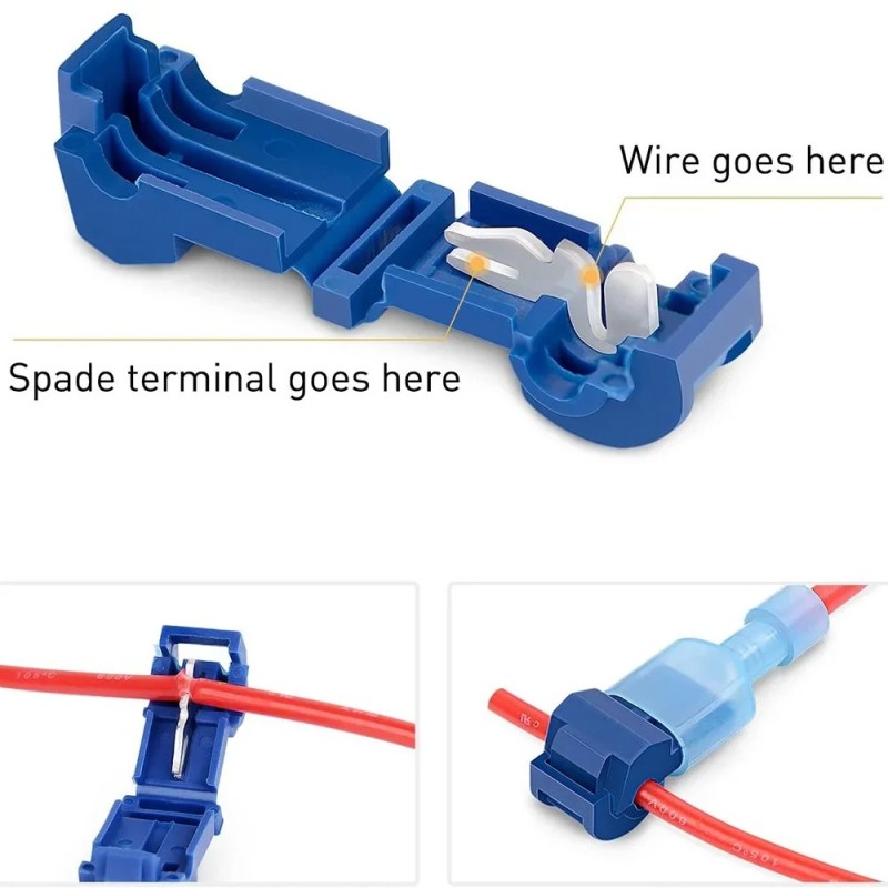 Conector rápido en T