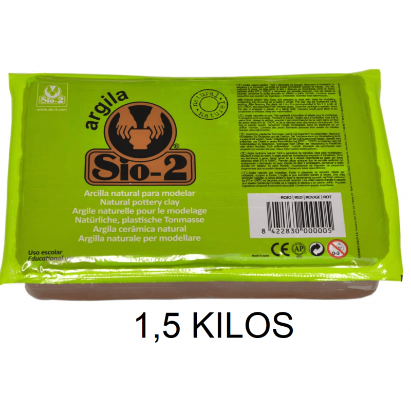 Arcilla 1,5 kg
