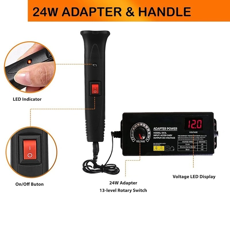 Cortador de Espuma manual regulable 100-240V/18W