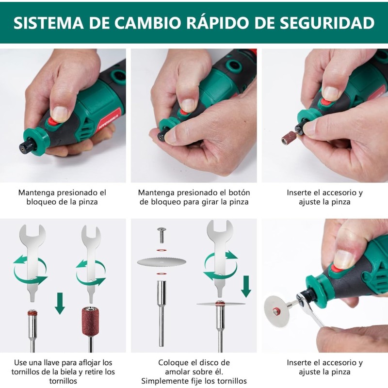 Herramienta Rotativa Multifunción 170W