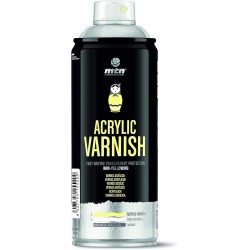 Barniz Acrílico en Spray – Transparente Satinado (400 ml)
