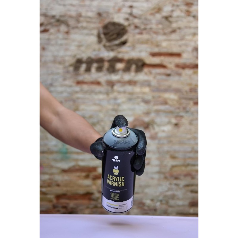 Barniz Acrílico en Spray – Transparente Satinado (400 ml)