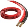 Cable por metros 2 x 0,50 mm2 – rojo y negro