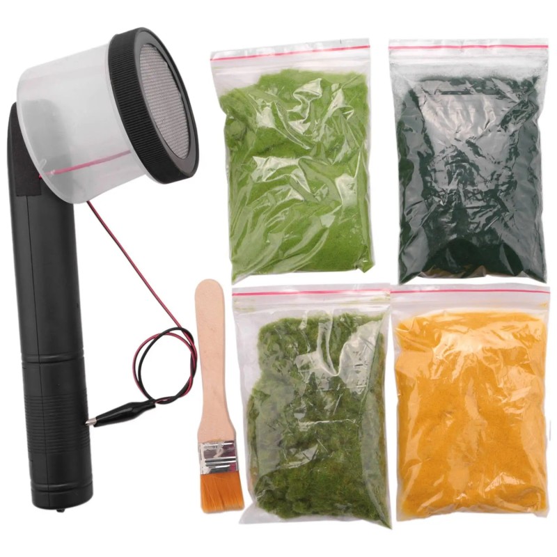 Applicatore per erba statica per plastici e presepi