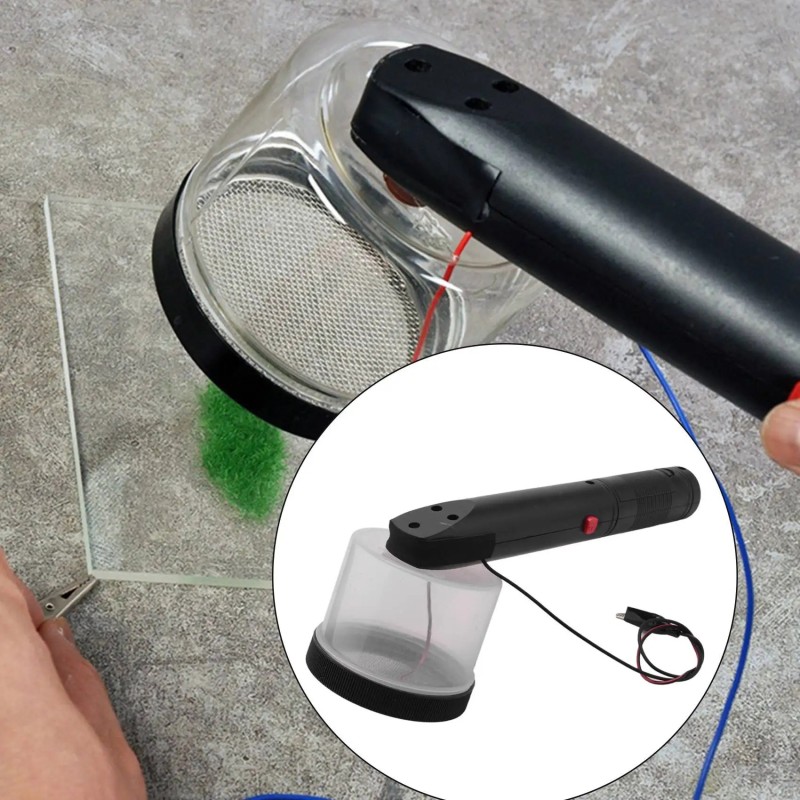 Aplicador de césped estático para maquetas y belenes