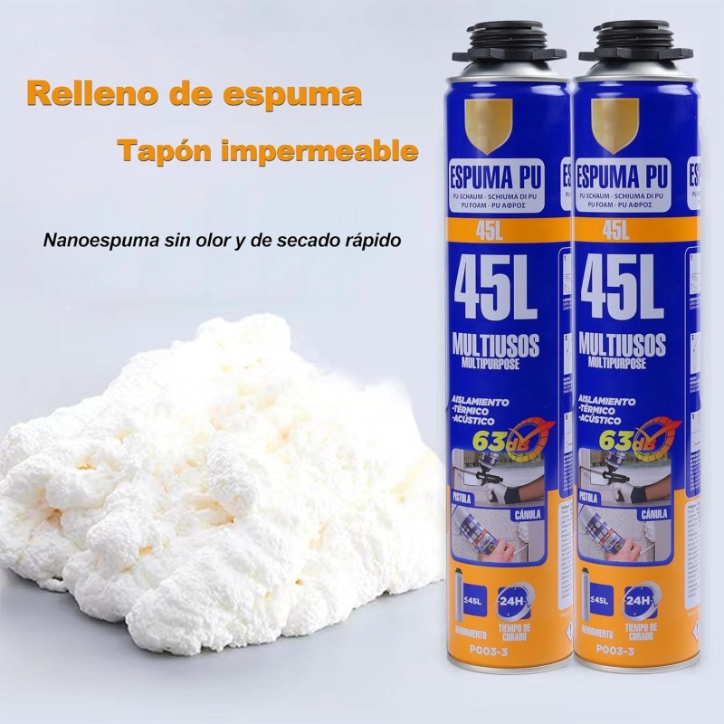 Schiuma Poliuretanica 750 ml con Cannula