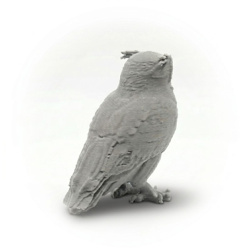 Búho – Gris (sin pintar)