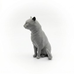 Gatto MOD1 – Grigio (da dipingere)