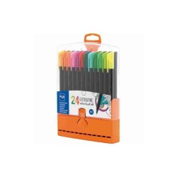 Pack de 24 rotuladores Plus extrafinos surtidos