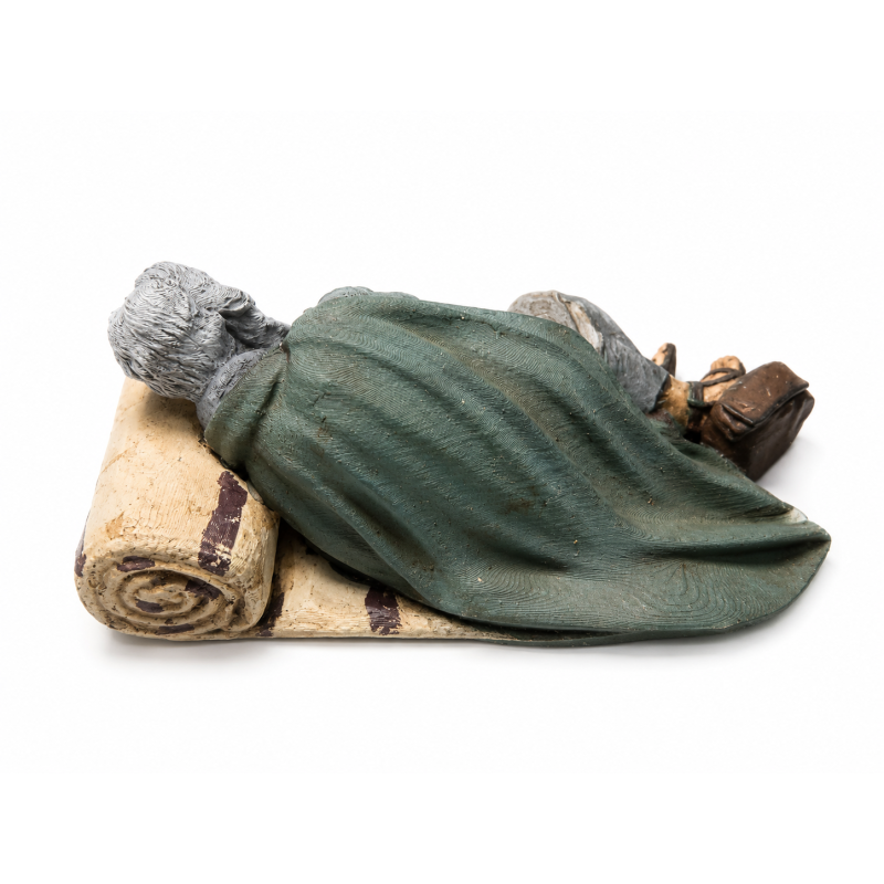 Pastor anciano durmiendo