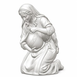 Donna che fa il bagno a un bambino