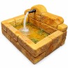 Fuente Rústica con agua artificial