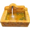 Fuente Rústica con agua artificial