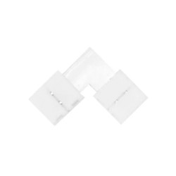 Conector en L tira led 10mm 2p