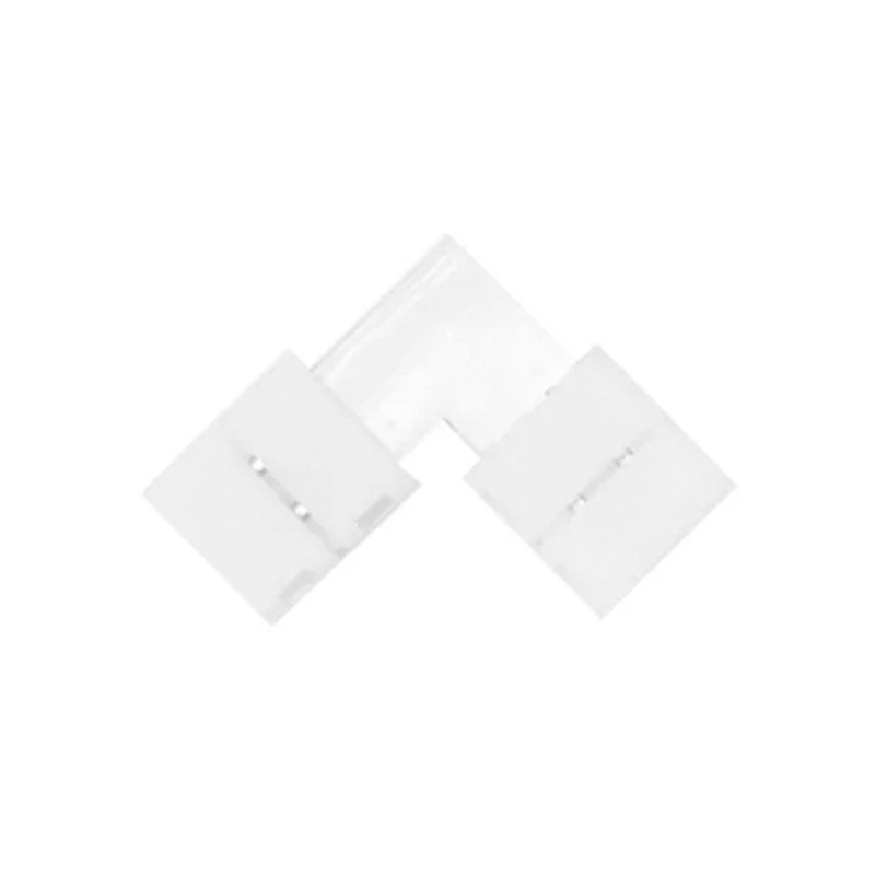 Conector en L tira led 10mm 2p