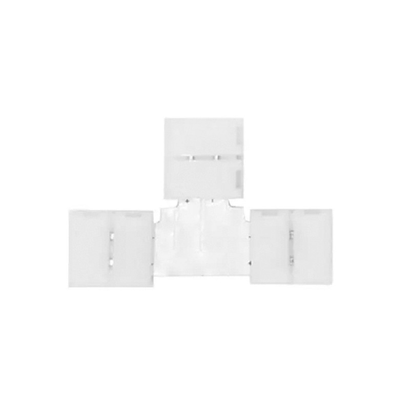 Conector en T para tira LED 10mm 2p