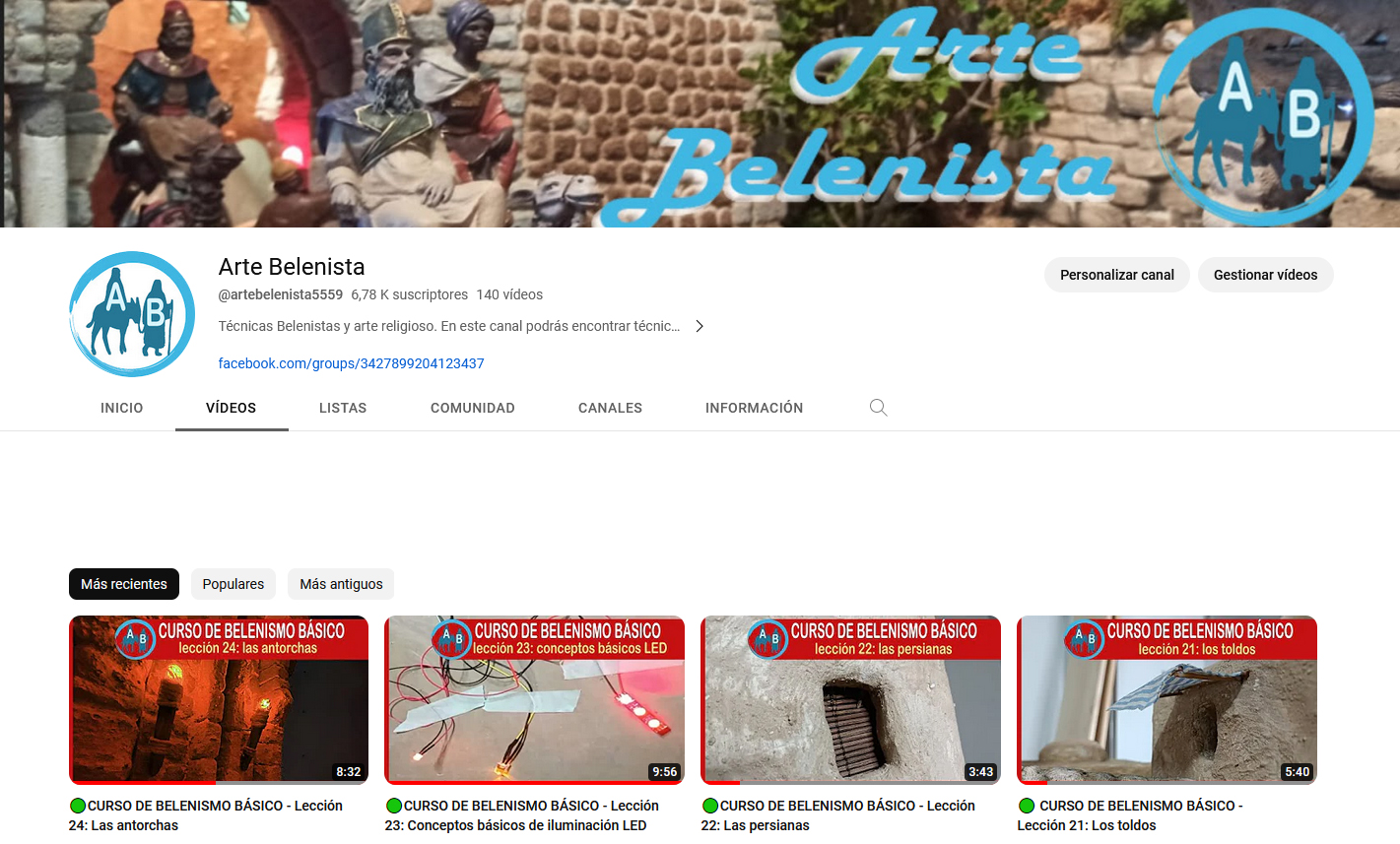 CANAL DE YOUTUBE